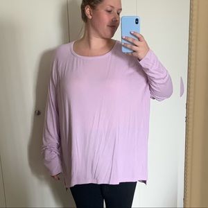 Luxe lightweight sweater shirt